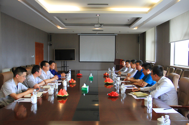 陕钢集团常务副总经理许晓增到访公司
