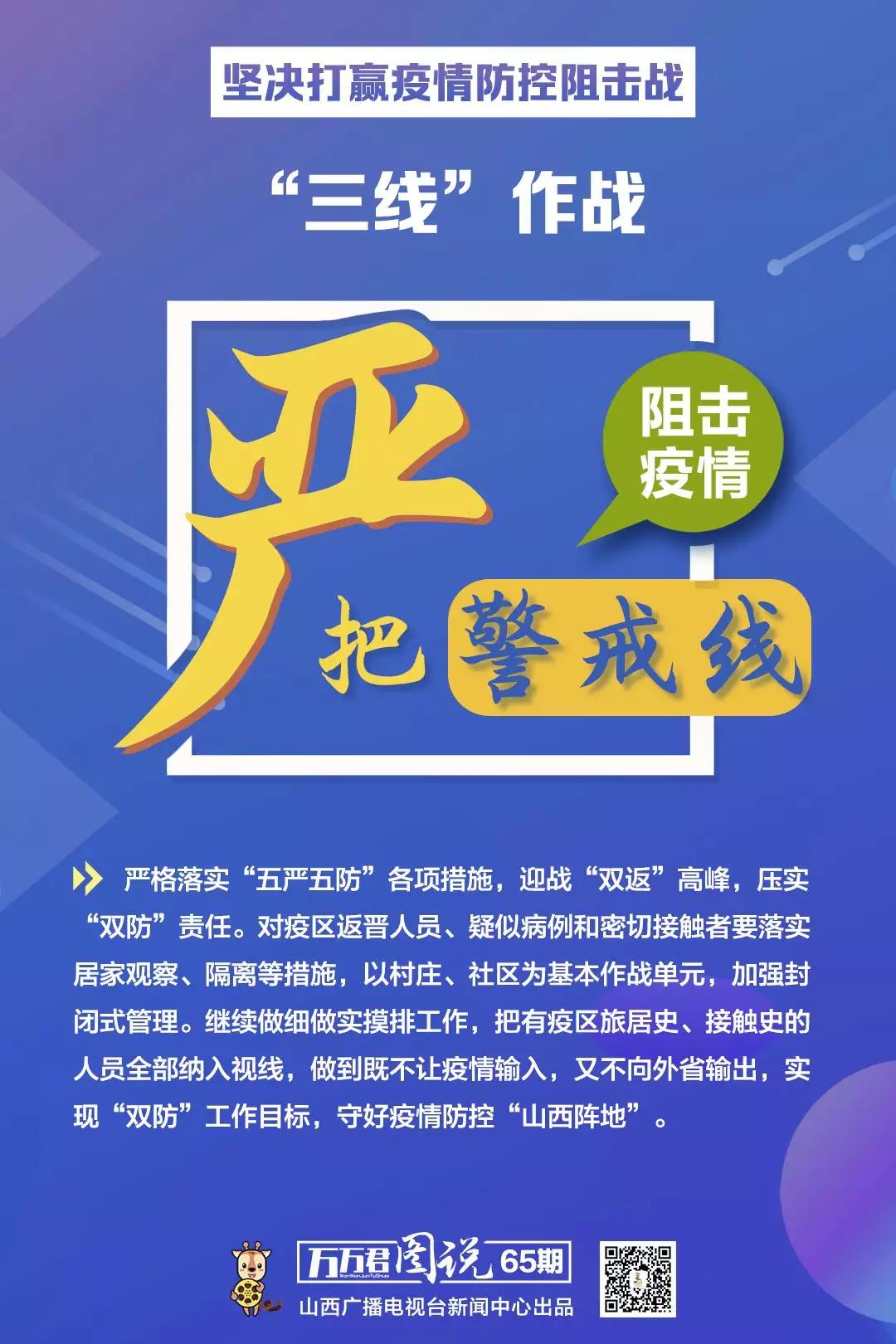 山西战“疫”  省委书记楼阳生对打赢疫情阻击战进行第四次部署！