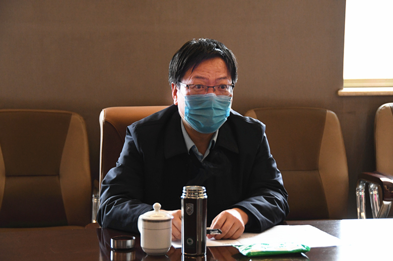 临汾市生态环境局党组书记、局长李永芳到公司现场办公
